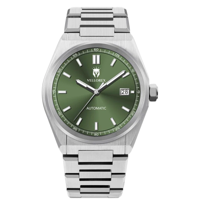 Vellorex EdgeTime 40 – Rose Gold Dial | Automatic Men's Watch